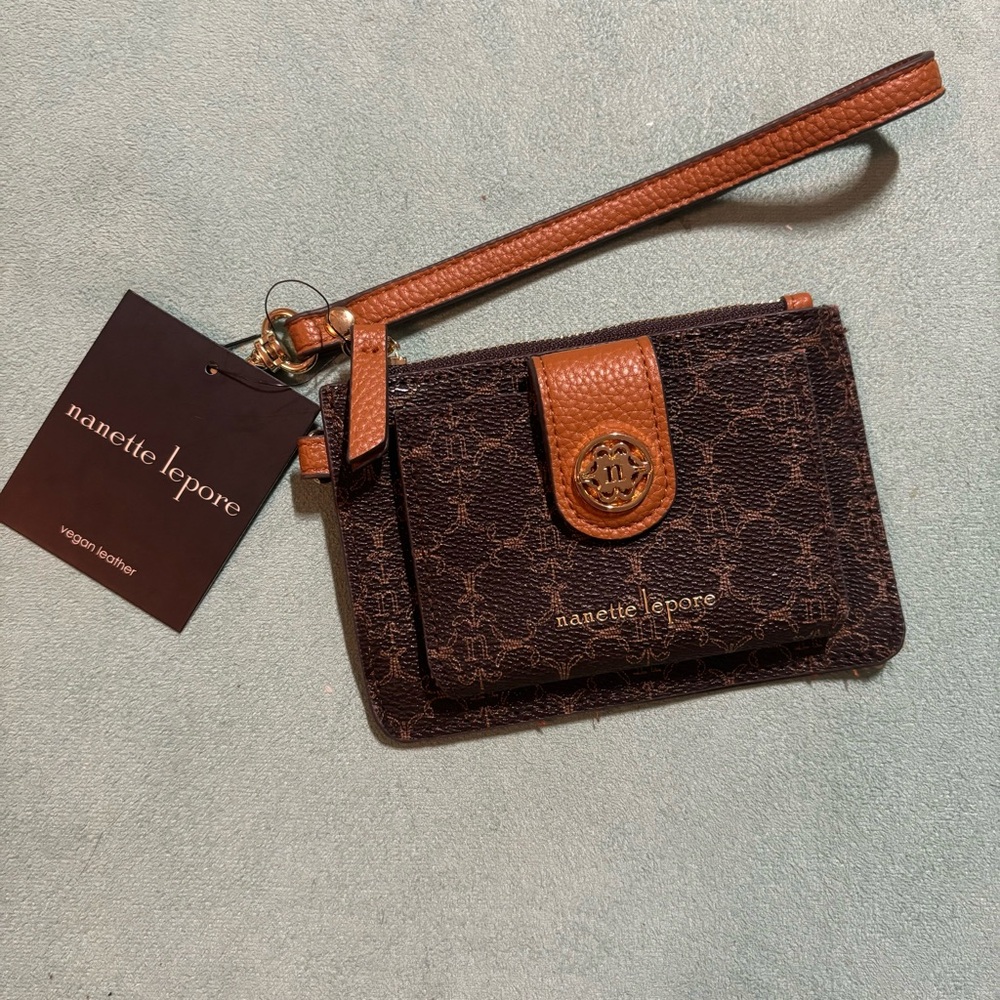 Nanette Lepore “Keri” Card Case Wrislet NWT